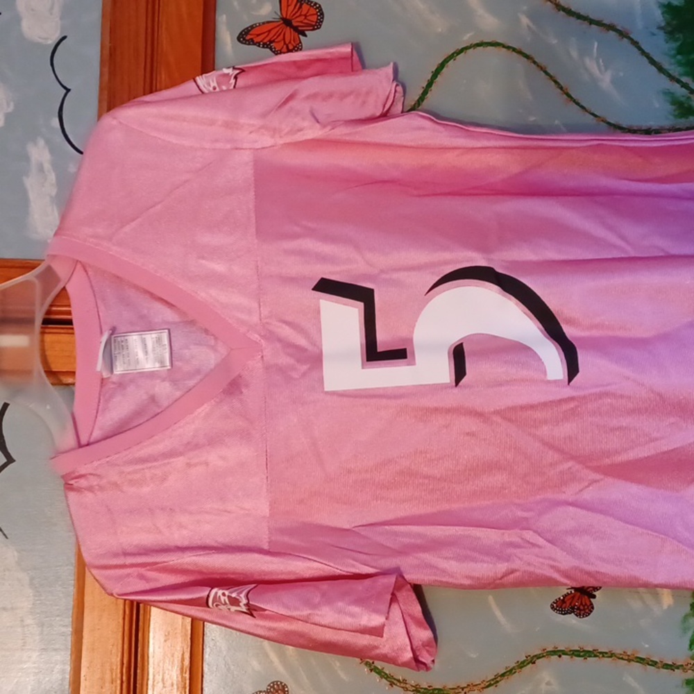Pink baltimore ravens  flacco women's jersey